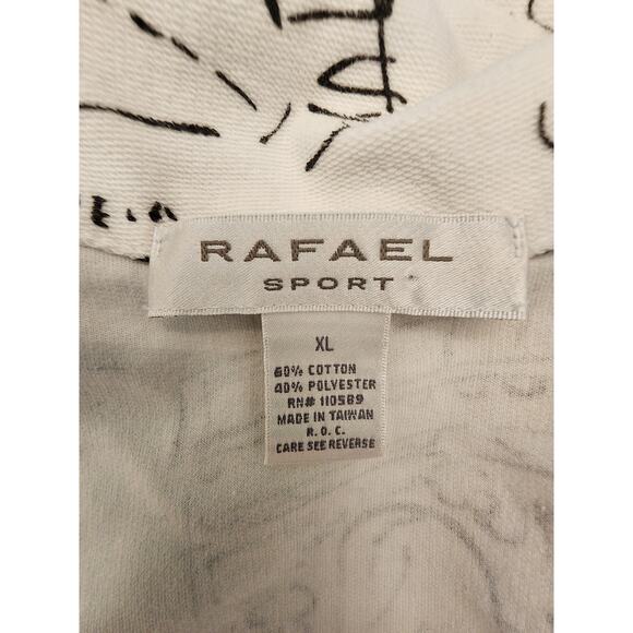 Rafael Sport Women's Full Zip Jacket SZ XL Travel Paris Theme - Picture 8 of 11